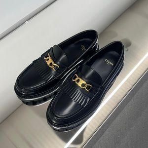 Celine Margaret Loafers - Black, EU 38.5. Perfect condition.